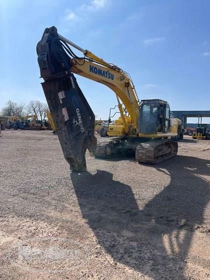 Front of used Excavator